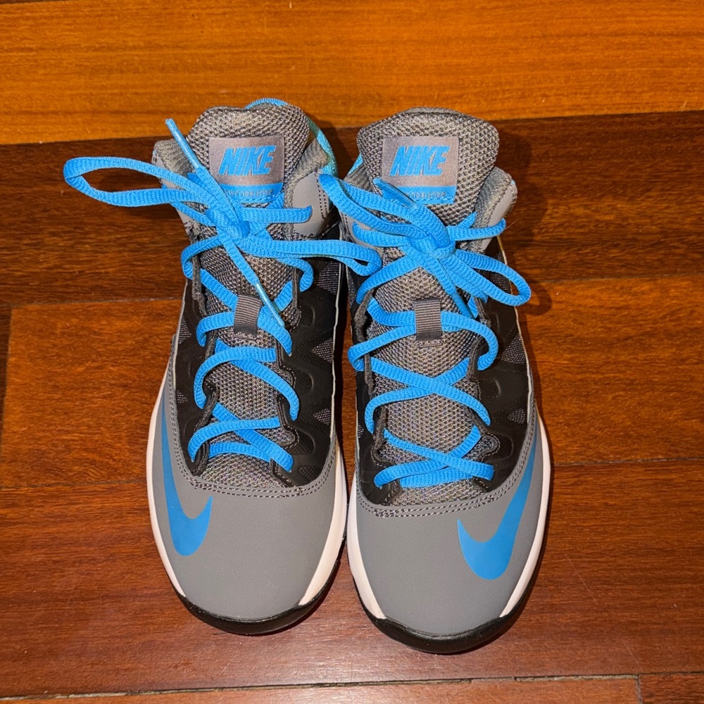 Nike Kids' Black and Blue Sneakers